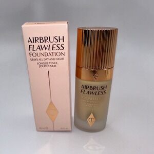 Charlotte Tilbury Airbrush Flawless Finish Foundation Full Size 30ml 3 WARM NIB